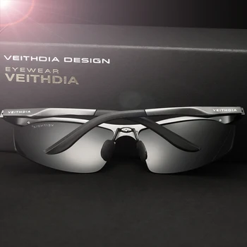 VEITHDIA Brand Aluminiu Polarizat ochelari de Soare Barbati Sport Ochelari de Soare Ochelarii de Condus Oglindă Ochelari Ochelari de sex Masculin Accesorii 6529