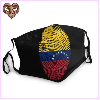 Venezuela Pavilion Amprente de Moda pentru Femei măști de protecție antivirus cool bumbac măști pm2.5 masca filtru de îngrijire a pielii