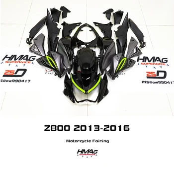 Verde Fluorescent Linii Motocicleta Carenaj Coajă de Înaltă calitate ABS Injectie MOTO Pentru Z800 Z 800 13 14 15 16
