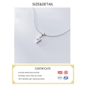 Veritabil 925 Sterling Silver lightning forma Minimalist Inel Pentru Femei de Mireasa Moda bijuterii Drăguț Cadou de Ziua Îndrăgostiților