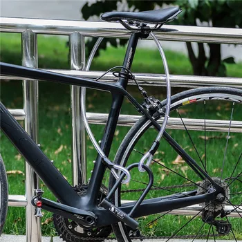 VEST BIKING Bicicletă U de Blocare Anti-furt de Cablu de Oțel Încuietori de Securitate MTB de Blocare Motocicleta Electrica Accesorii pentru Biciclete Cu Două Chei