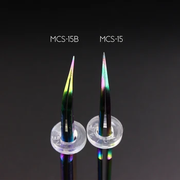 VETUS Original MCS Fantezie Nou Stil Colorat Geană Pensete Super Bine de Închidere Sfat Pensete pentru a Construi 3D 6D Geană