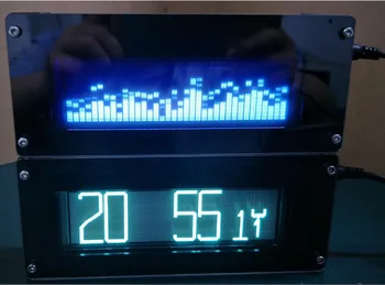 VFD FFT Muzica Spectru VFD CEAS Audio de Nivel Indicator ritm LED Display Ecran VU Metru OLED + telecomanda Pentru masina mp3 Amplificator