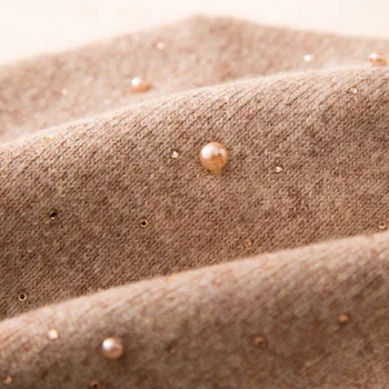 VIANOSI Brand de Iarnă Pălării de Lână pentru Femei Cald Căciuli Palarie Noua Moda de Design Capace Cu Perla Touca
