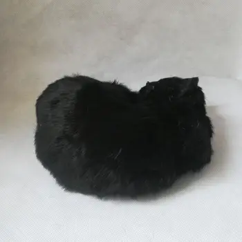 Viața reală jucarie pisica neagra model despre 25x15cm polietilenă&blănuri de pisică dormit model home decor elemente de recuzită ,modelul cadou h0729