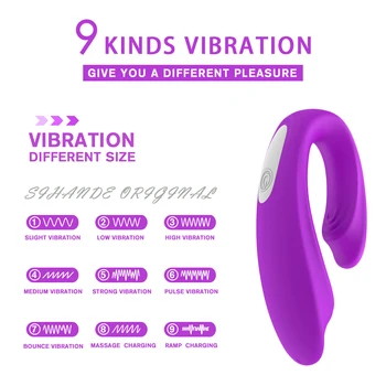 Vibratoare jucarii Sexuale Pentru Adulți Vagin, Clitoris Stimula Tip U Vibrator pentru Femei Masturbator de la Distanță fără Fir de Vibrații pentru Cuplu