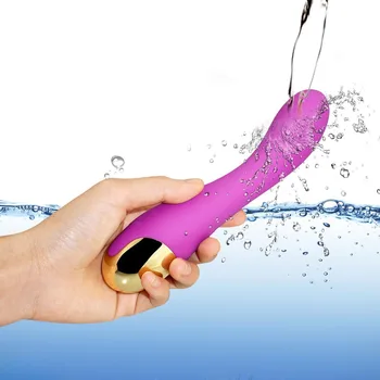 Vibrator rezistent la apa 16 viteze Jucărie Sexuală pentru Cuplu punctul G Vibrații USB Reîncărcabilă Silicon Vagin Toy