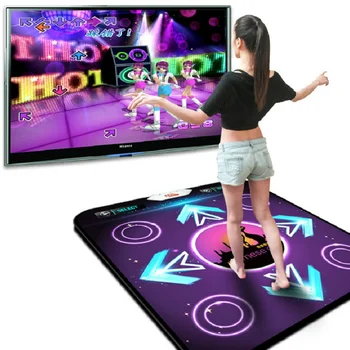 Video Arcade Dans Jocuri Rogojini Non-Alunecare de Dans Step Dance Mat Tampoane La PC USB Dans Mat