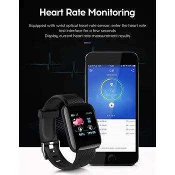 VIKEFON D13 Ceas Inteligent de Ritm Cardiac tensiunea Arterială Ceas Inteligent Bratara Sport Ceasuri Android Smart Band Bratara Smartwatch