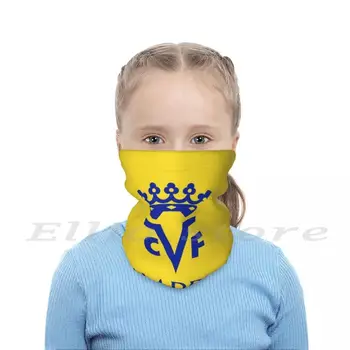 Villarreal a Clubului Euro Adult Copii Eșarfă Caldă DIY Masca Villarreal Villarreal Club De Fútbol El Submarino Amarillo Espana
