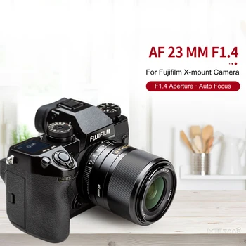 VILTROX 23 mm F1.4 XF AF 23/1.4 STM Auto-Focus Focalizare Fixă pentru Fujifilm FUJI X-mount X-T3 X-H1 X20 X-T30 X-T20 X pro3 Camera