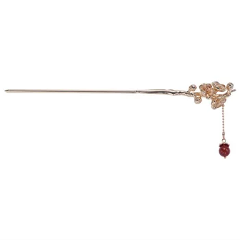 Vintage Floare De Cais Camellia Floare Stick De Păr Hairpin Femei Banchet Metal, Ace De Păr De Păr De Nunta Bijuterii Accesorii