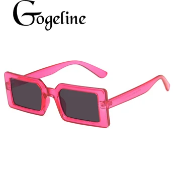 Vintage Mic Pătrat ochelari de Soare Femei pline de culoare UV400 Retro Dreptunghi ochelari de Soare Pentru Barbati Ochelari de Lux Leopard Nuante de Negru