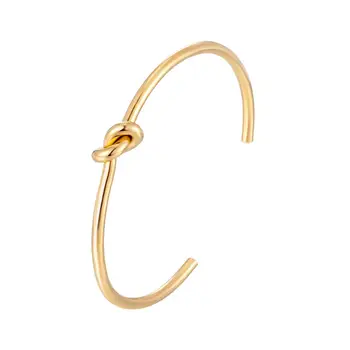 Vintage Nod Inele din Oțel Inoxidabil de culoare de Aur Mini Ring Moda Ciolan Inele Pentru Femei Bijuterii de Nunta