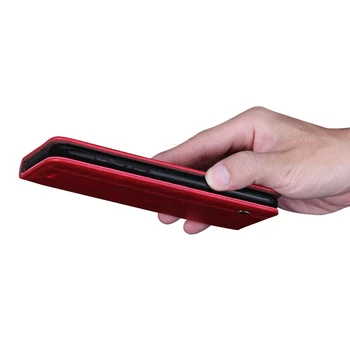 Vintage Piele Flip Cover Pentru Xiaomi Redmi Nota 9 Pro 5G Portofel Caz de Lux Cardul de Suport Magnet de Carte Pentru Redmi Nota 9 Pro Fundas