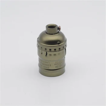 Vintage Suport Lampă cu buton de comutare/Pull-lanț Comutator Lumini Pandantiv E27/E26 Socket-UL/110V/220V Bază accesorii de Iluminat