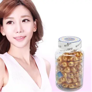Vitamina E Capsule Extract Anti-rid Crema de Albire Ve Ser Facial Pistrui Capsulă coreean Machiaj Îngrijire a Pielii 90Pcs/sticla