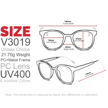 VIVIBEE Transparent Pătrat ochelari de Soare pentru Femei Brand Designer de Moda Noua 2019 Trend Vintage Oval Stil de Ochelari de Oameni Nuante