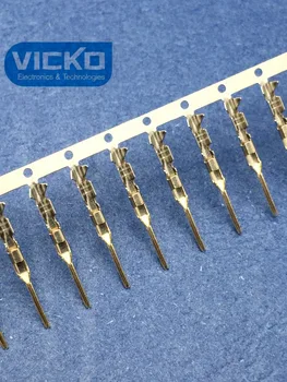[VK] 500pcs de sex Masculin Pin Dupont Conector Placat cu Aur de 2,54 mm
