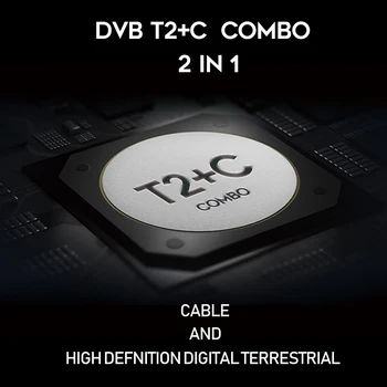 Vmade TV digitale terestre receptor sprijină pe deplin 1080P, DVB-T2 TV tuner, susține Youtube, .m3u format, WIFI USB DVB-C la TV box