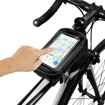 Vmonv Universal Sac de Biciclete Suport de Telefon Pentru iPhone X XR Sansung S9 Impermeabil Impermeabil MTB Fața Sac de 6.2 inch cu Suport de Telefon Mobil