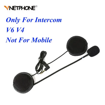 Vnetphone V6 interfon accesorii fișă Jack de 3,5 mm pentru Căști Stereo Costum pentru V4 V6 Motocicleta Bluetooth Intercom BT Interfon