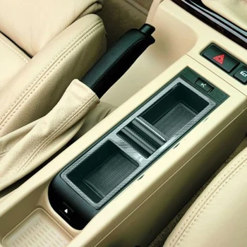 VODOOL Mașina de Centru Consola Cutie de Depozitare Suport pentru pahare Compartimentul Tava Cu Role Orb Aspect Fibra de Carbon Pentru BMW Seria 3 E46 99-05