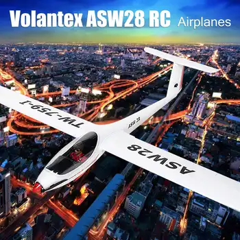 Volantex ASW28 ASW-28 2540mm Anvergura EPO Planor RC Avion PNP Aeronave în aer liber, Jucării Control de la Distanță Modele