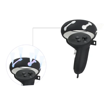 VR Dotari Set Capac de Protecție Pentru Oculus Quest 2 VR Controler Tactil Cu Ciolan Curea Mâner Pentru Oculus Quest2