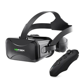 VRPARK VR Glasse cu Controler 3D VR Căști pentru iPhone, Smartphone Android 4.5-6.7 Inch