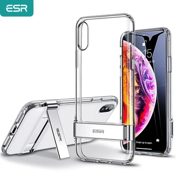 VSH Caz pentru iPhone X XS XR/XS Max/SE 2 2020/11 Pro Max 2019/8 7 Plus Metal Kickstand Caz Verticală și Orizontală Stand Caz