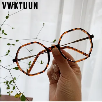 VWKTUUN Geometrice Rama de Ochelari Mari, ochelari, Rame Pentru Femei Neregulate Rotund Ochelari Rame Optice Fals Ochelari Rame