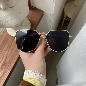 VWKTUUN ochelari de Soare Femei 2020 Poligonale UV400 Ochelari Sunglasess de Conducere Driver Puncte Supradimensionate Nuante pentru Bărbați ochelari de Soare