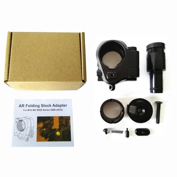 Vânătoare AccessoriesTactical AR Pliere Stoc Adaptor Pentru M16/M4 SR25 Serie ) Pentru Airsoft