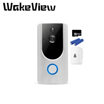 WakeView 1080P Smart Wireless WiFi Usa Video IR Telefon soneria aparatului Foto de la Distanță cu Infraroșu Record de Monitorizare de Securitate Acasă