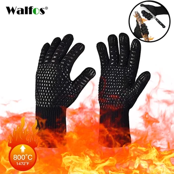 WALFOS Extreme de Rezistente la Căldură GRĂTAR Mănuși Mănuși de Grătar de Gătit Mănușă de Cuptor Manusa Pentru Bucatarie Instrumente de Copt