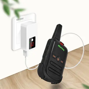 Walkie-talkie profesionale mini de culoare ultra-subțire și ultra-mici USB de încărcare directă