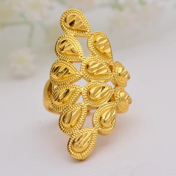 WANDO Top Nouă Epocă de Aur cupru model de cupru ringgold Inel de Culoare Femei Deget Om Lux Bijoux