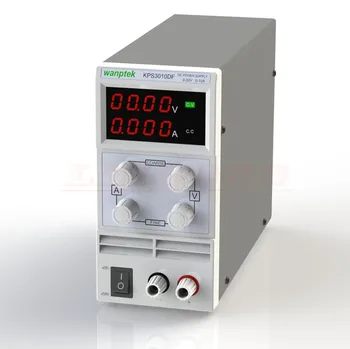 Wanptek KPS3010DF 0-30V/0-10A 110V-230V 0.01 V/0.001 UE LED Digital Reglabil Comutator de Alimentare DC mA Display 4 Cifre