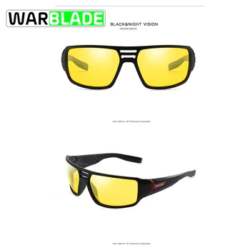 WarBLade 2019 Unisex Moda Vintage Ochelari De Soare Polarizat Omul Clasic Design De Brand Bărbați Femei Retro Ochelari De Soare Gafas Oculos