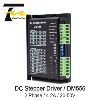 WaveTopSign DM556 Digital Stepper Motor Driver 2 Faza 5.6 57 86 Motor pas cu pas NEMA23 NEMA34 Stepper Motor Controller