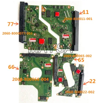 WD hard disk PCB 800022+800065+800066+800077+810011 debloca PCB bord Decripta PCB suporturi PC3000