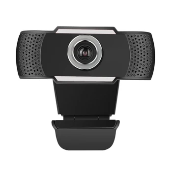 Webcam 1080P Web Cam Focalizare Manuală Full HD USB Camera Web cu Microfon pentru Youtube Calculator Laptop Lenovo PC Video-Conferință