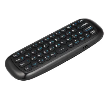 WeChip W1 2.4 G Mouse-ul de Aer Tastatura Wireless cu 6 Axe de Mișcare Sens Smart IR Control de la Distanță Receptor USB pentru Smart TV Android TV BOX
