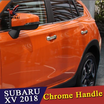 WENKAI pentru SUABRU XV 2017 2018 Mâner Cromat Capac Ornamental Set subaru xv Accesorii Auto Stickere Auto Styling