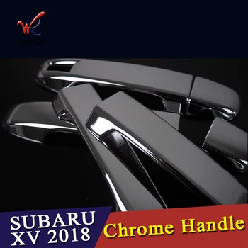 WENKAI pentru SUABRU XV 2017 2018 Mâner Cromat Capac Ornamental Set subaru xv Accesorii Auto Stickere Auto Styling