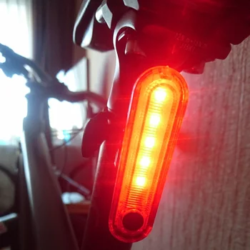 WEST BIKE Biciclete de Lumină Led-uri de Biciclete Coada Lumina din Spate Avertizare de Siguranță Stop Pentru MTB Biciclete Rutier de Încărcare USB Flash Ciclism lumina