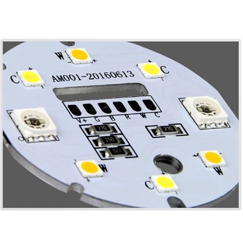 WiFi inteligent LED lumina Reflectoarelor MiLight Estompat Bec LED 4W GU10 RGB+CCT (2700-6500K) FUT103 2.4 G RF Wireless de Control de la Distanță