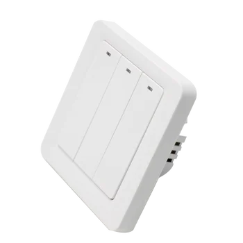 WiFi Smart Switch Buton de Viață Inteligentă/Tuya APP Control de la Distanță de start google voice control pentru 1/2/3 Gasca Nul și Linie de Foc