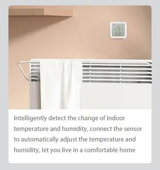 WIFI Temperatură și Umiditate Senzor Inteligent Acasă Inteligent Hidraulic de Umiditate și Temperatură Anormal de Alarma Detector Pentru Alexa TUYA App